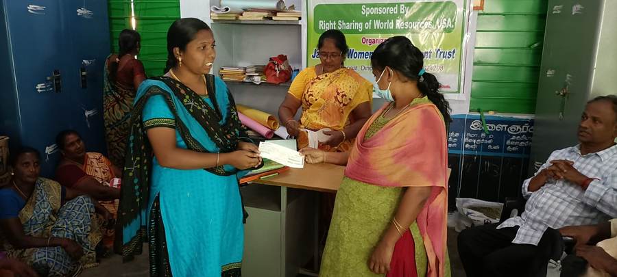 Orientation session at NEST Trust field office