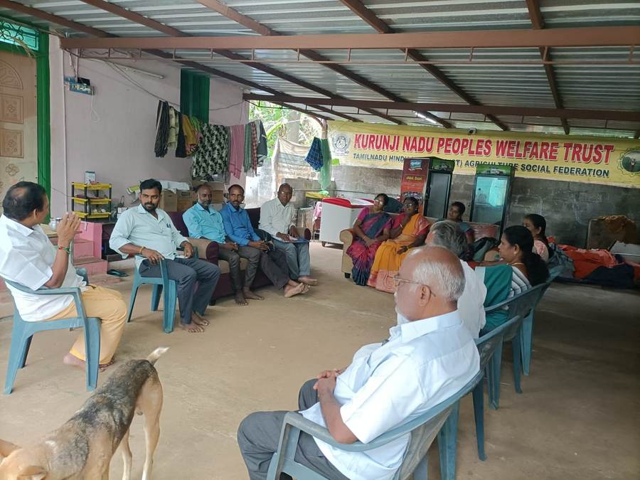 Community training session, green classroom